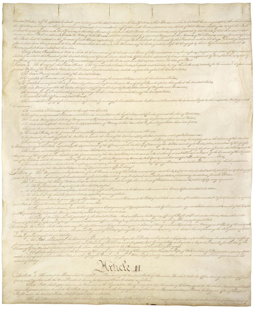 U.S. Constitution Page 2