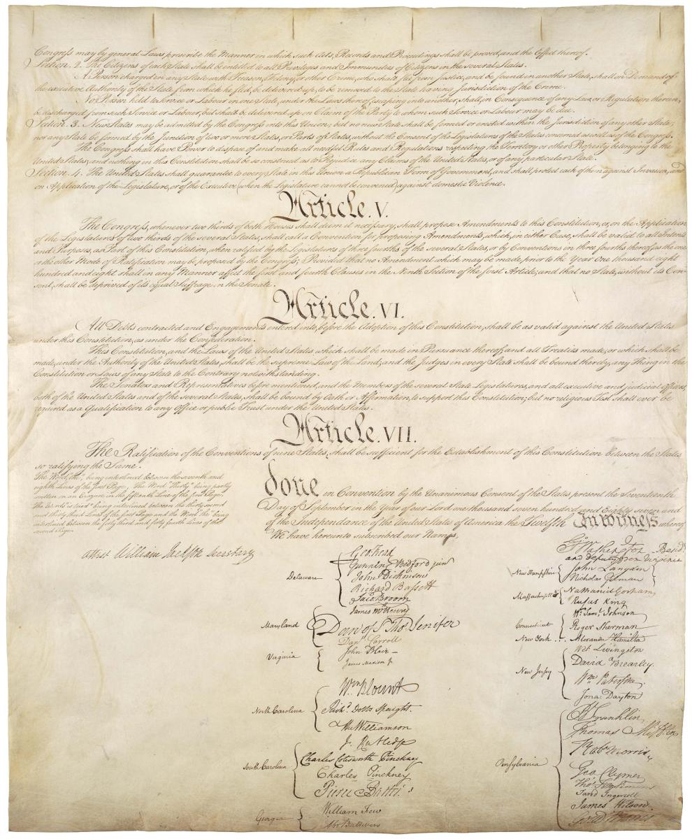 U.S. Constitution Page 4